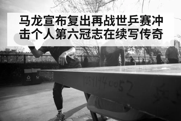 Ma Long table tennis